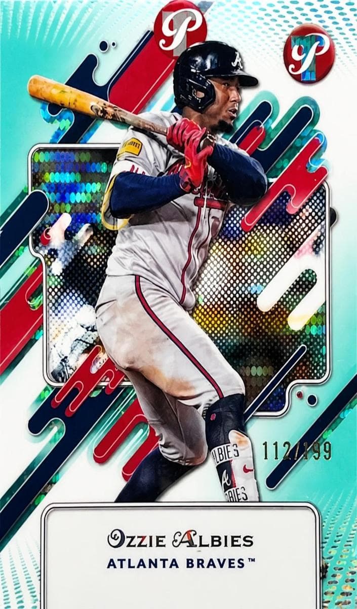 Ozzie Albies 2025 topps Topps Pristine