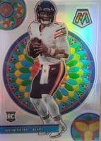 Justin Fields 2021 panini Mosaic Glass Mosaic