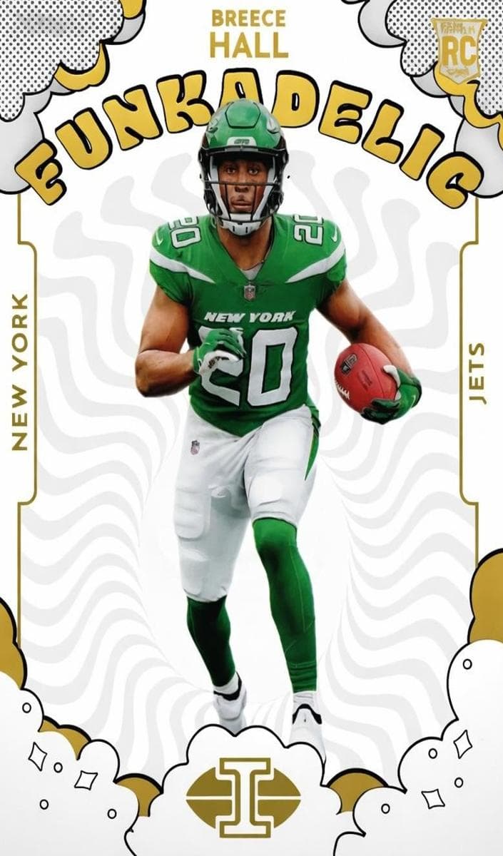 Breece Hall 2022 panini