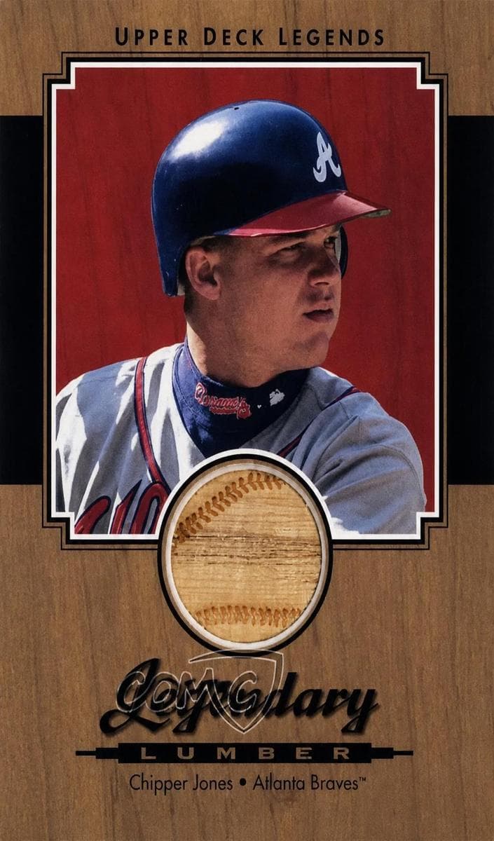 Chipper Jones 2001 upper-deck