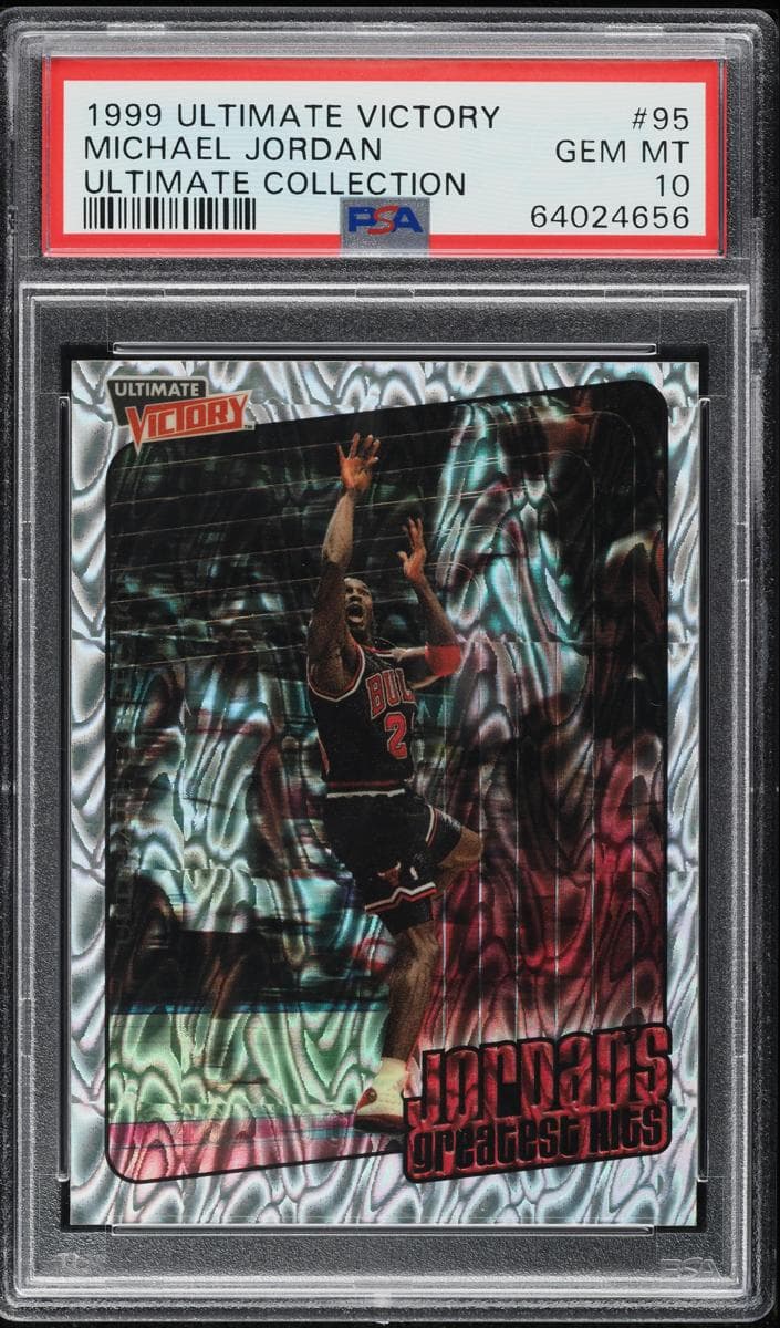 Michael Jordan 1999 upper-deck Ultimate Victory