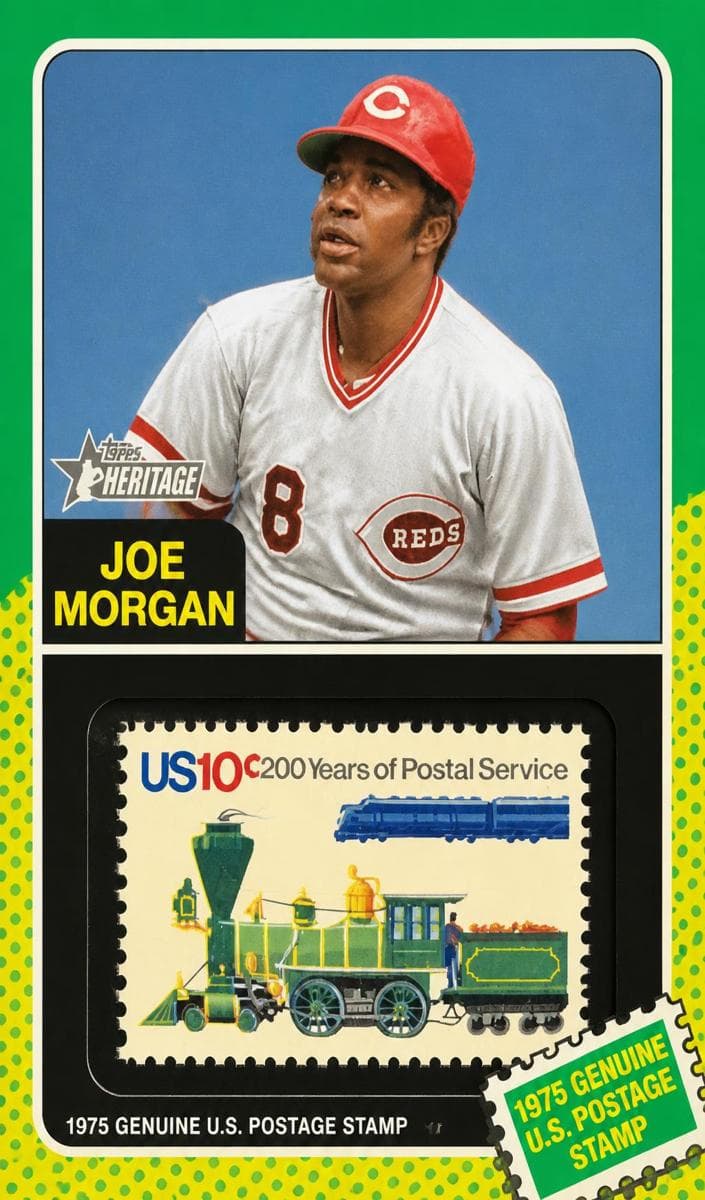 Joe Morgan 2024 topps Topps Heritage