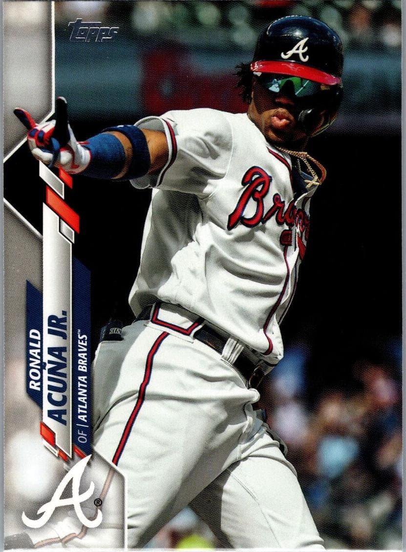 Ronald Acuña Jr. 2020 topps Topps