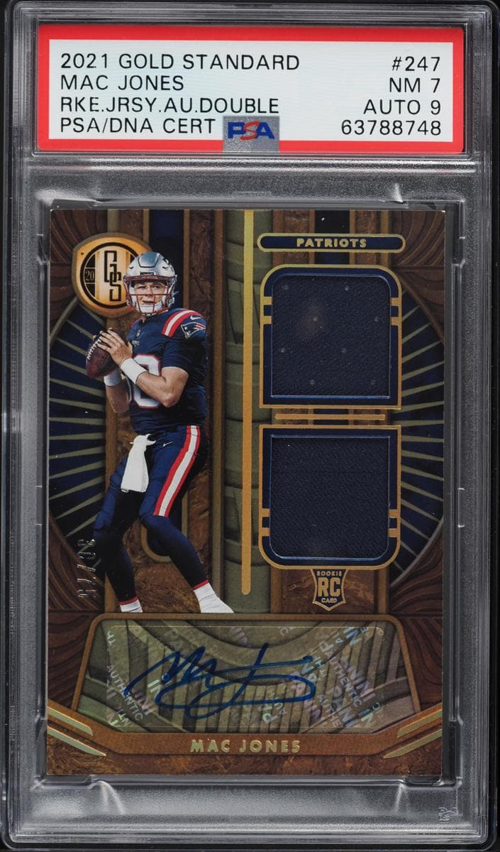 Mac Jones 2021 panini