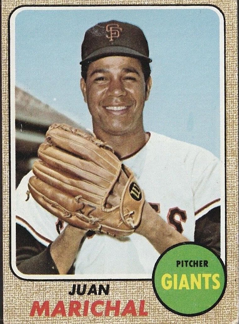 Juan Marichal 1968 topps Topps