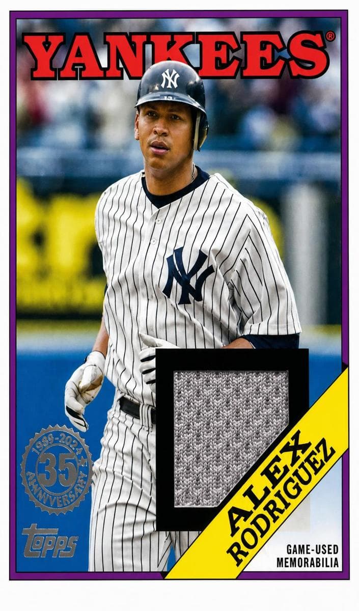 Alex Rodriguez 2023 topps Topps