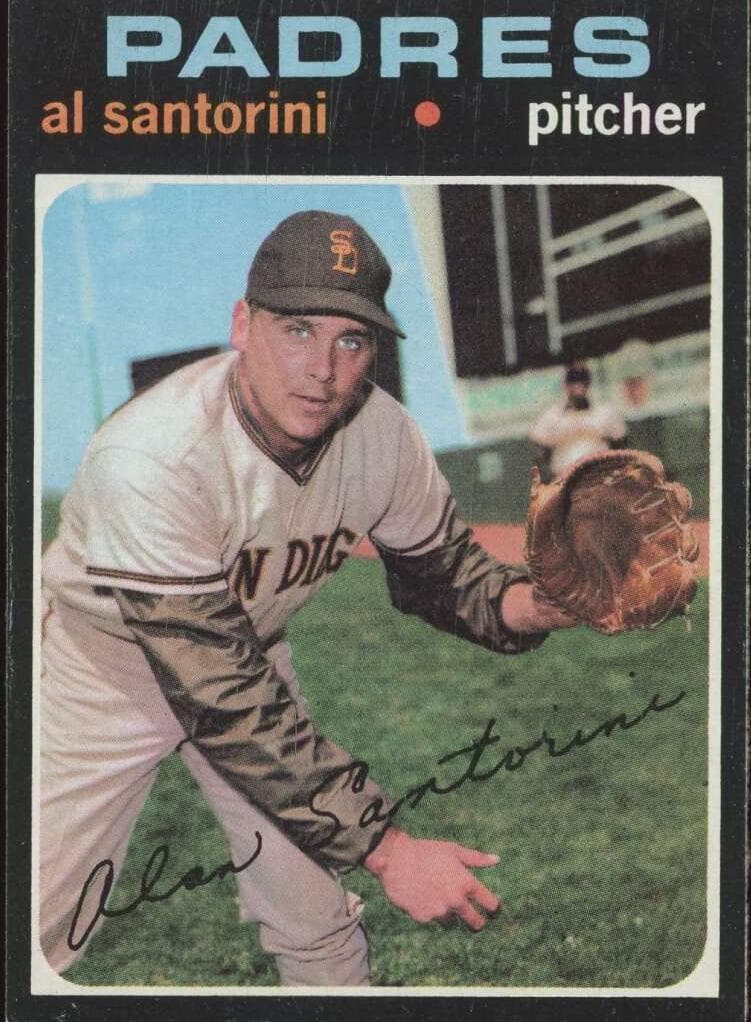 Al Santorini 1971 topps Topps