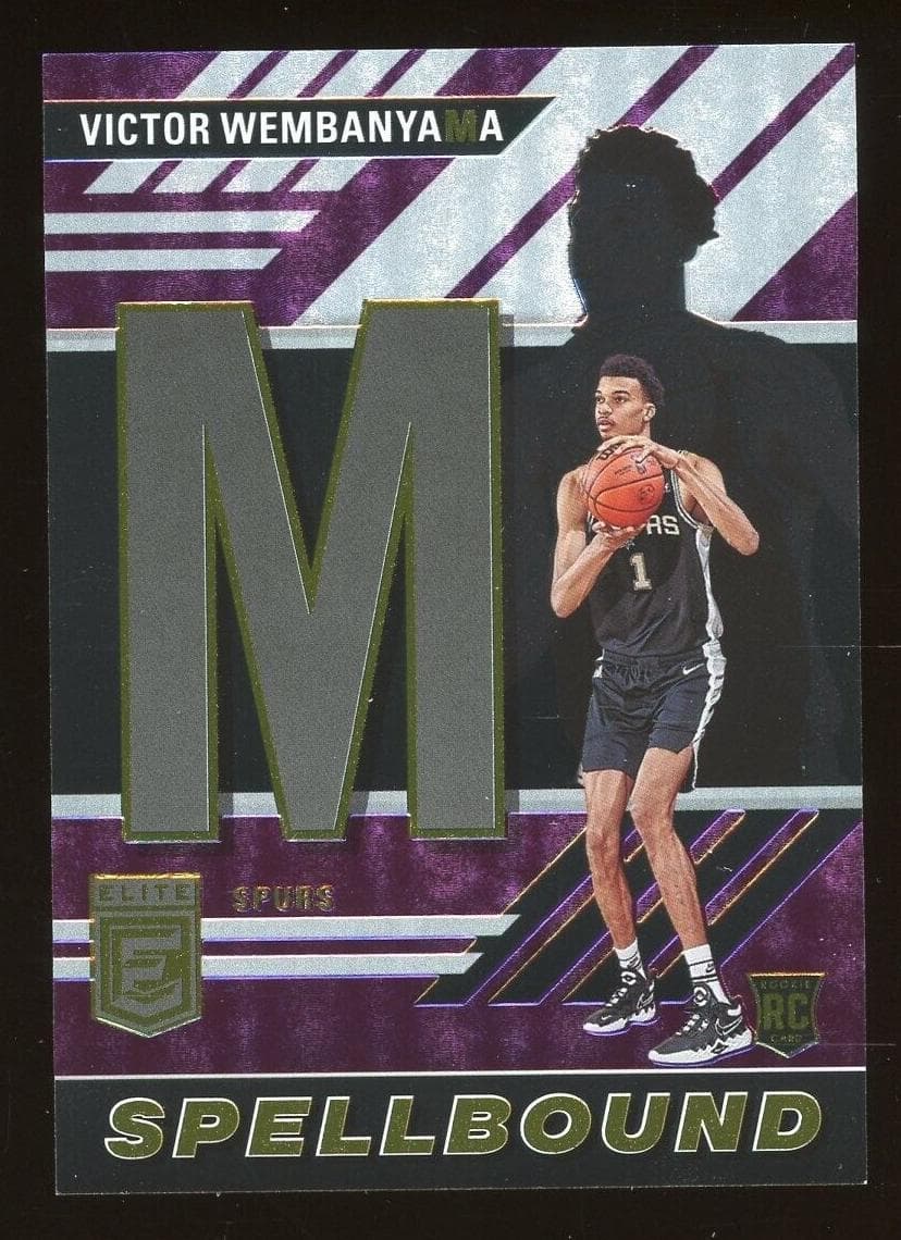 Victor Wembanyama 2023 panini Donruss Elite