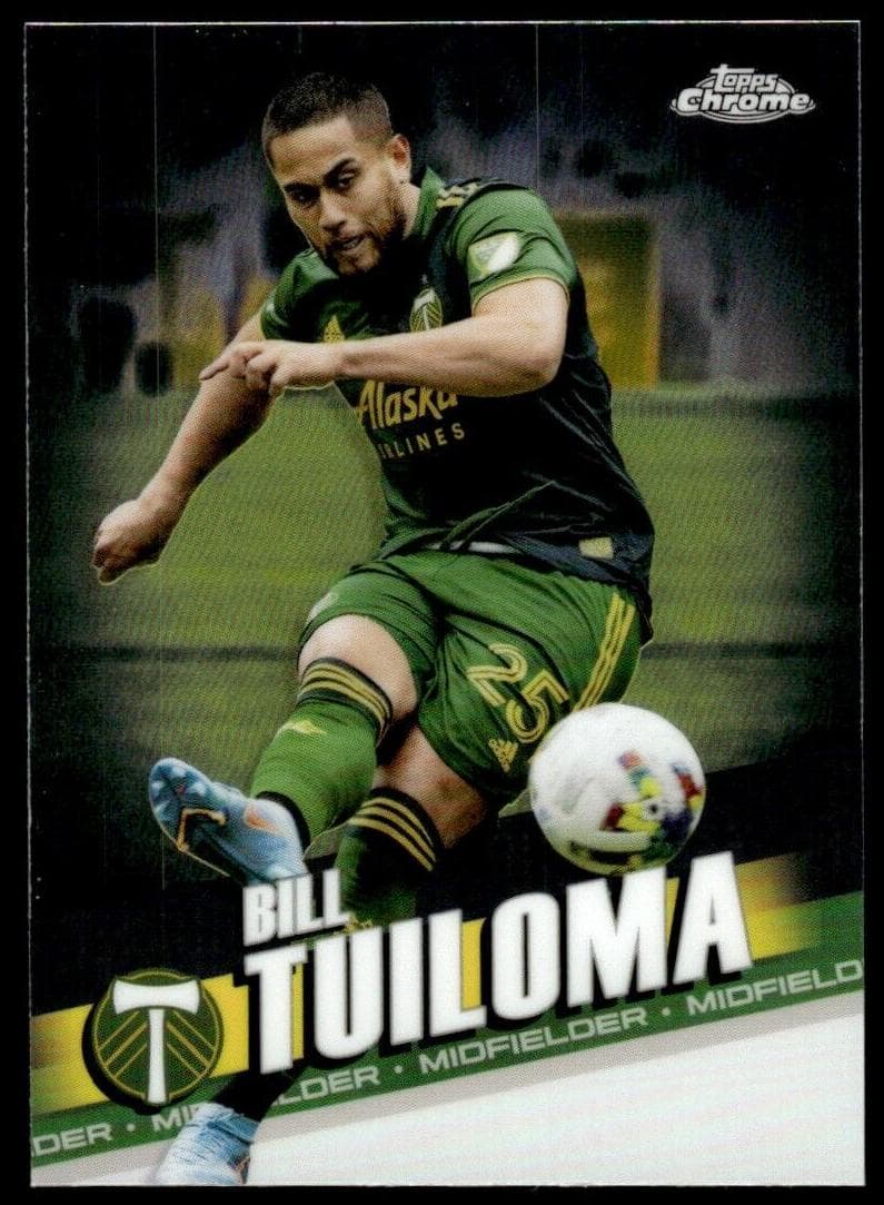 Bill Tuiloma 2022 topps Topps Chrome MLS
