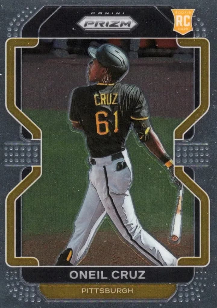 Oneil Cruz trading card