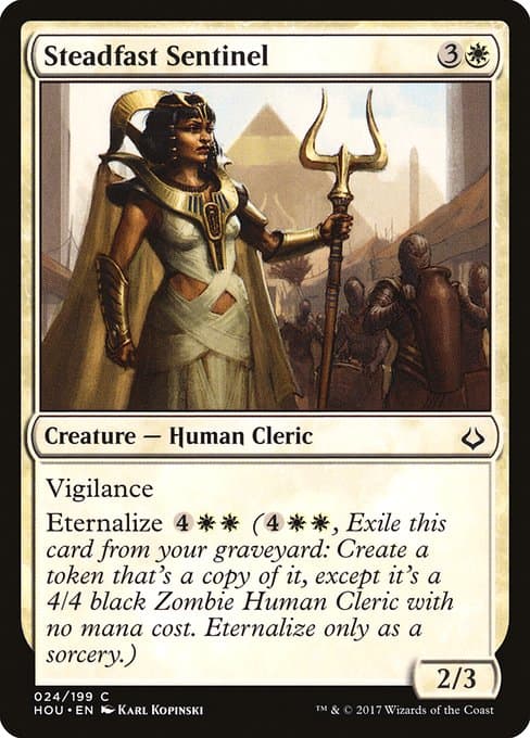 Steadfast Sentinel 2017 Magic: The Gathering Hour of Devastation