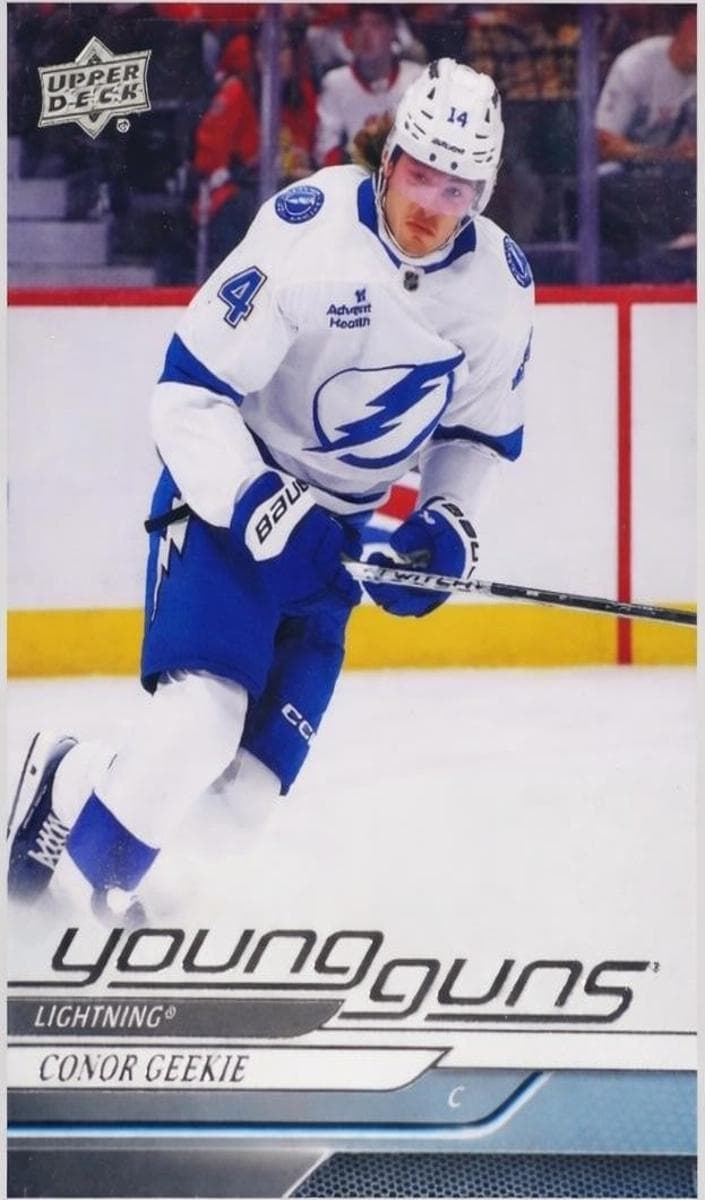 Conor Geekie trading card