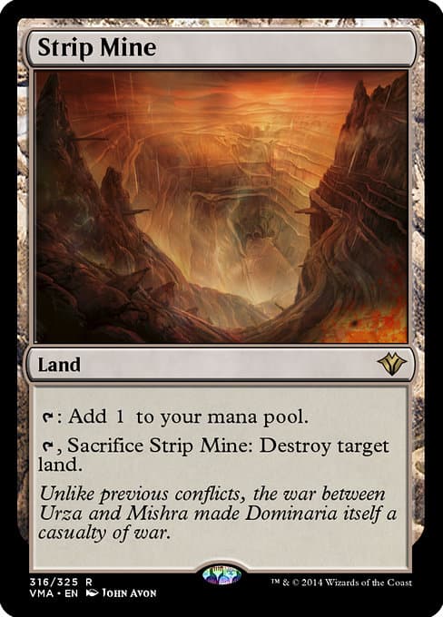 Strip Mine 2014 Magic: The Gathering Vintage Masters
