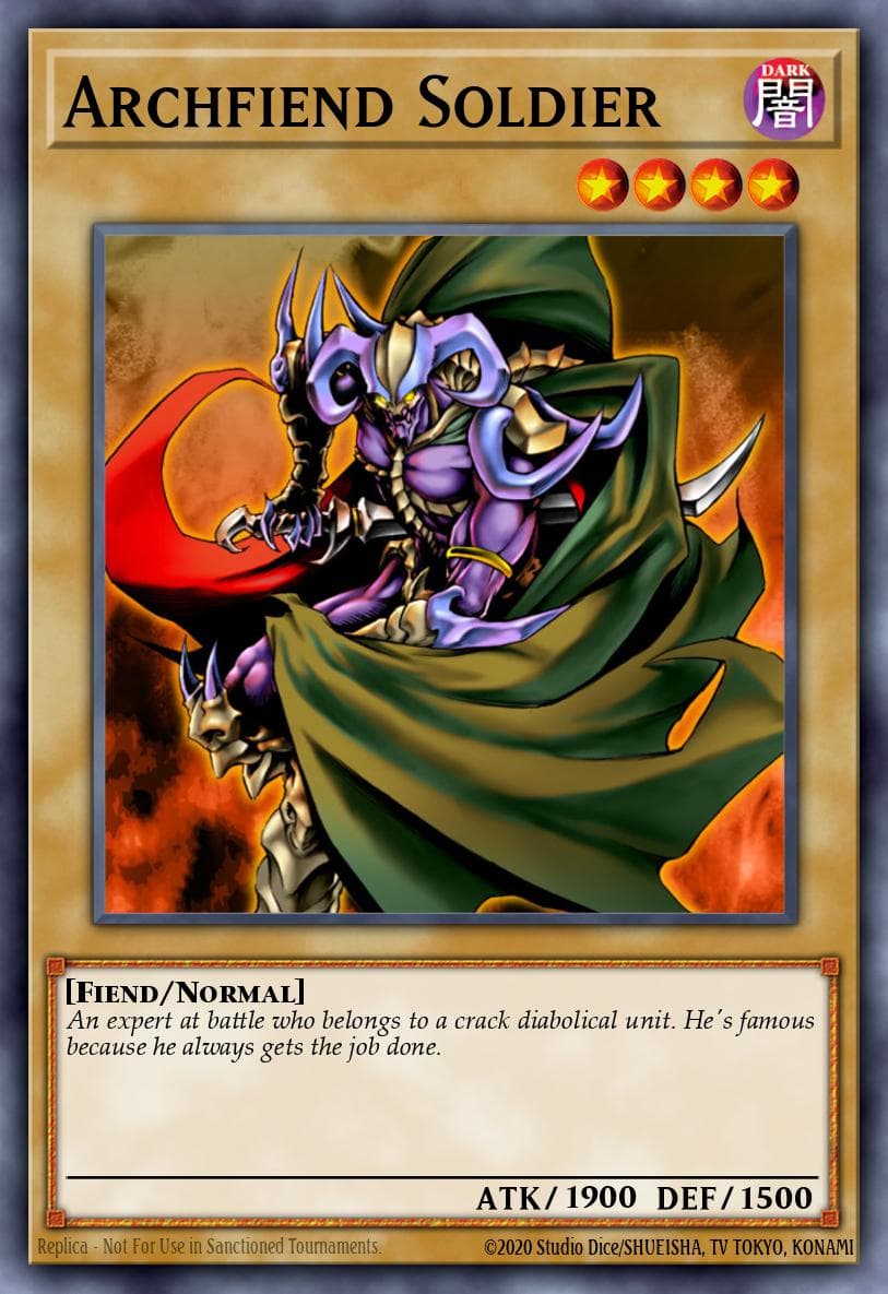 Archfiend Soldier #YS15-ENL02
