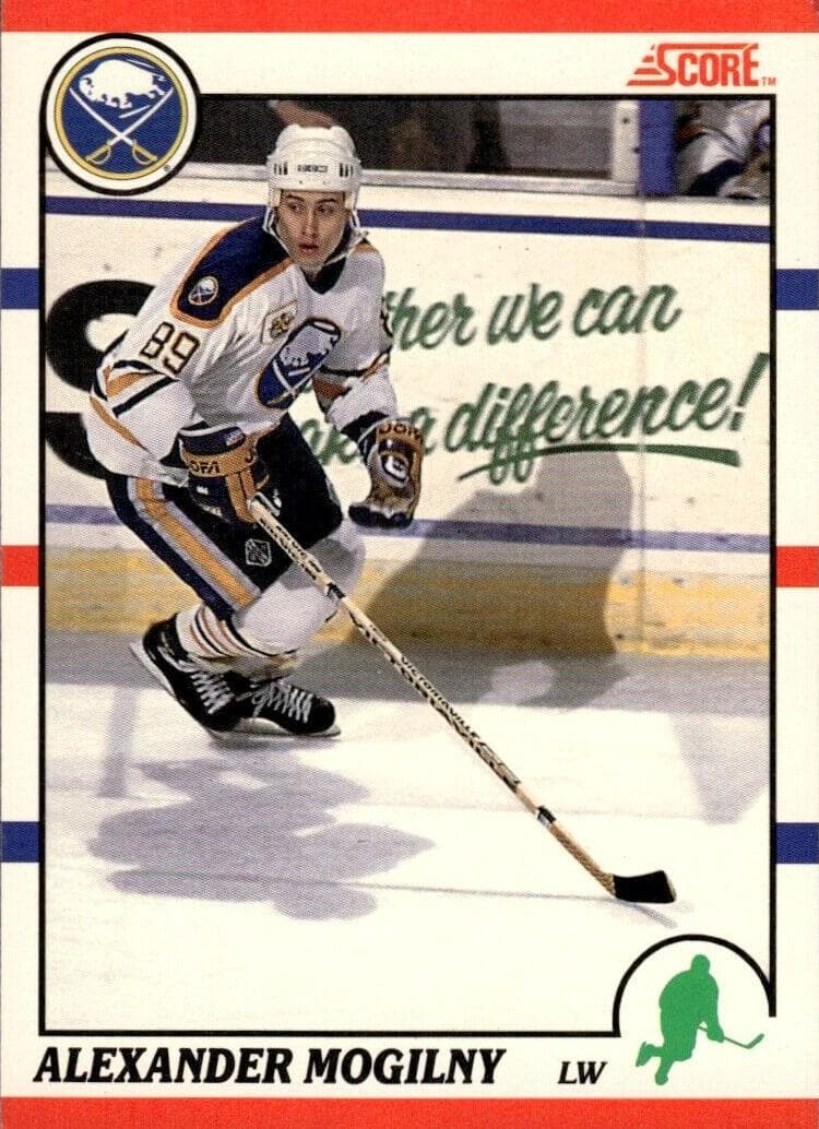 Alexander Mogilny 1990 panini Score (US)