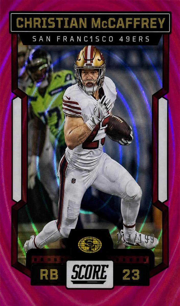 Christian McCaffrey 2023 panini Score
