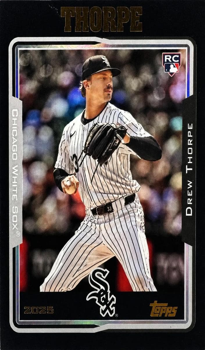 Drew Thorpe trading card