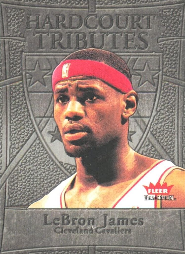 Lebron James 2004 fleer