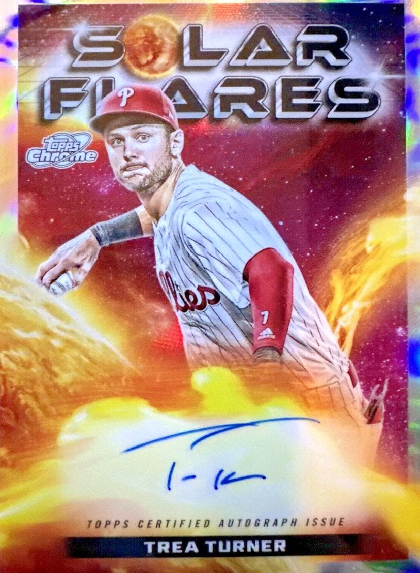 Trea Turner 2024 topps Topps Cosmic Chrome
