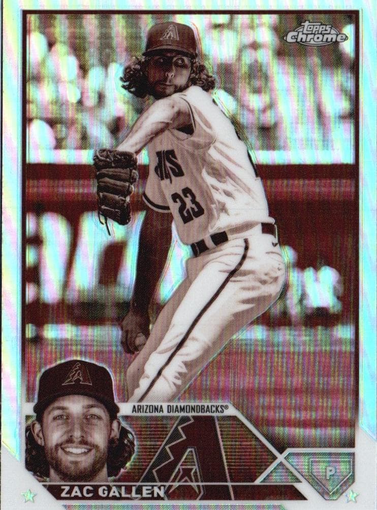 Zac Gallen trading card