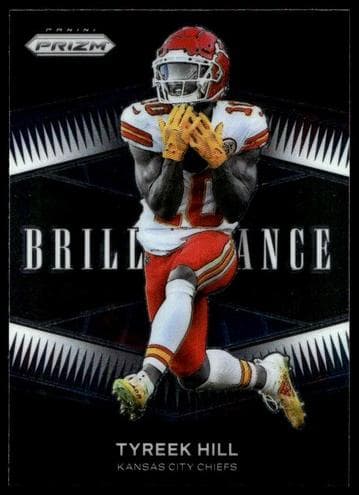 Tyreek Hill 2021 panini Prizm Brilliance