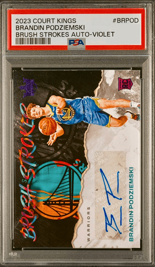 Brandin Podziemski 2023 panini Panini Court Kings