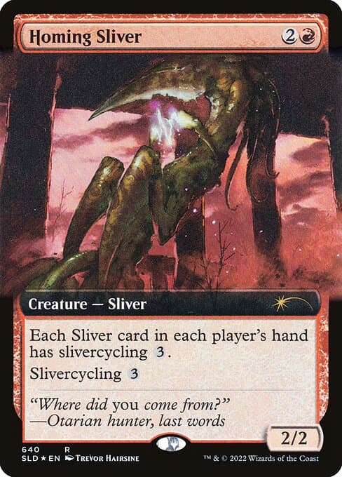 Homing Sliver 2019 Magic: The Gathering Secret Lair Drop