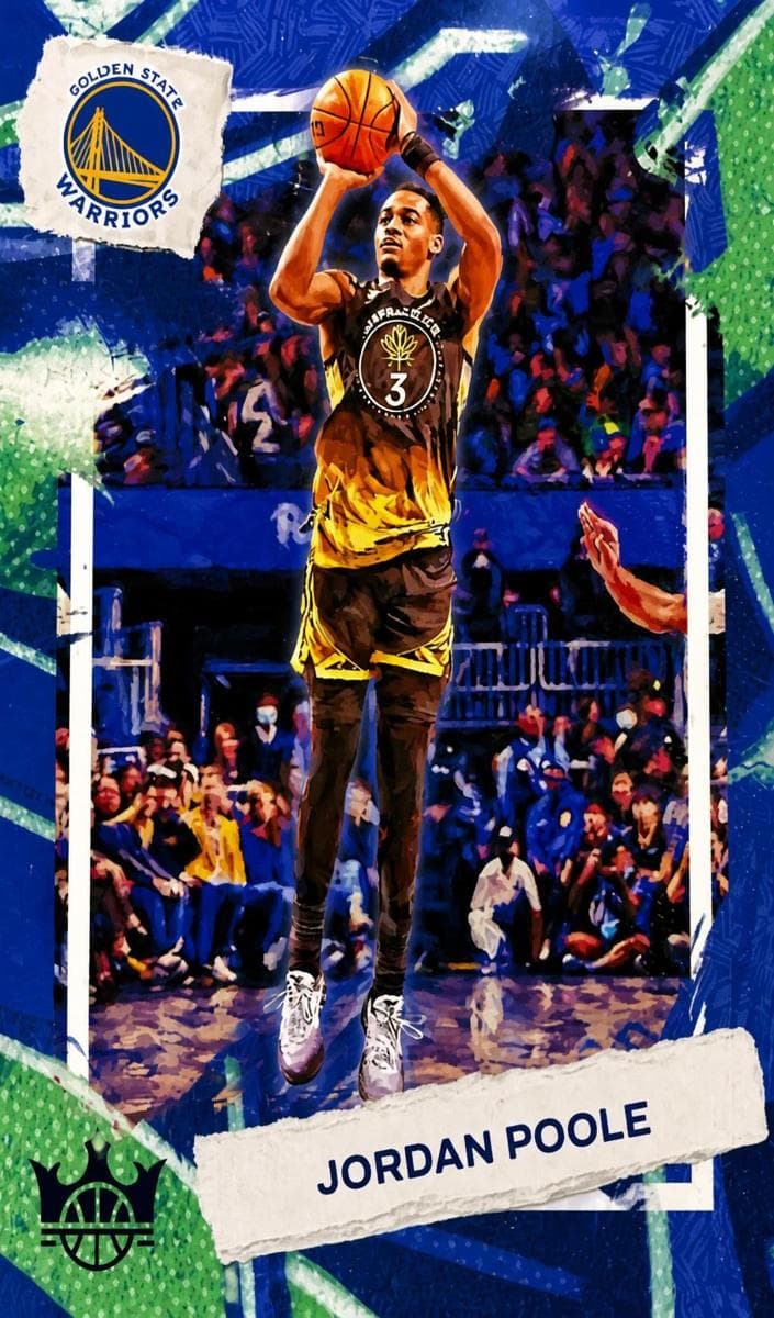 Jordan Poole 2022 panini