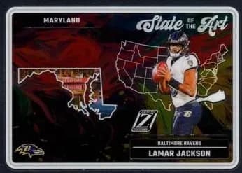 Lamar Jackson 2024 panini Panini Zenith