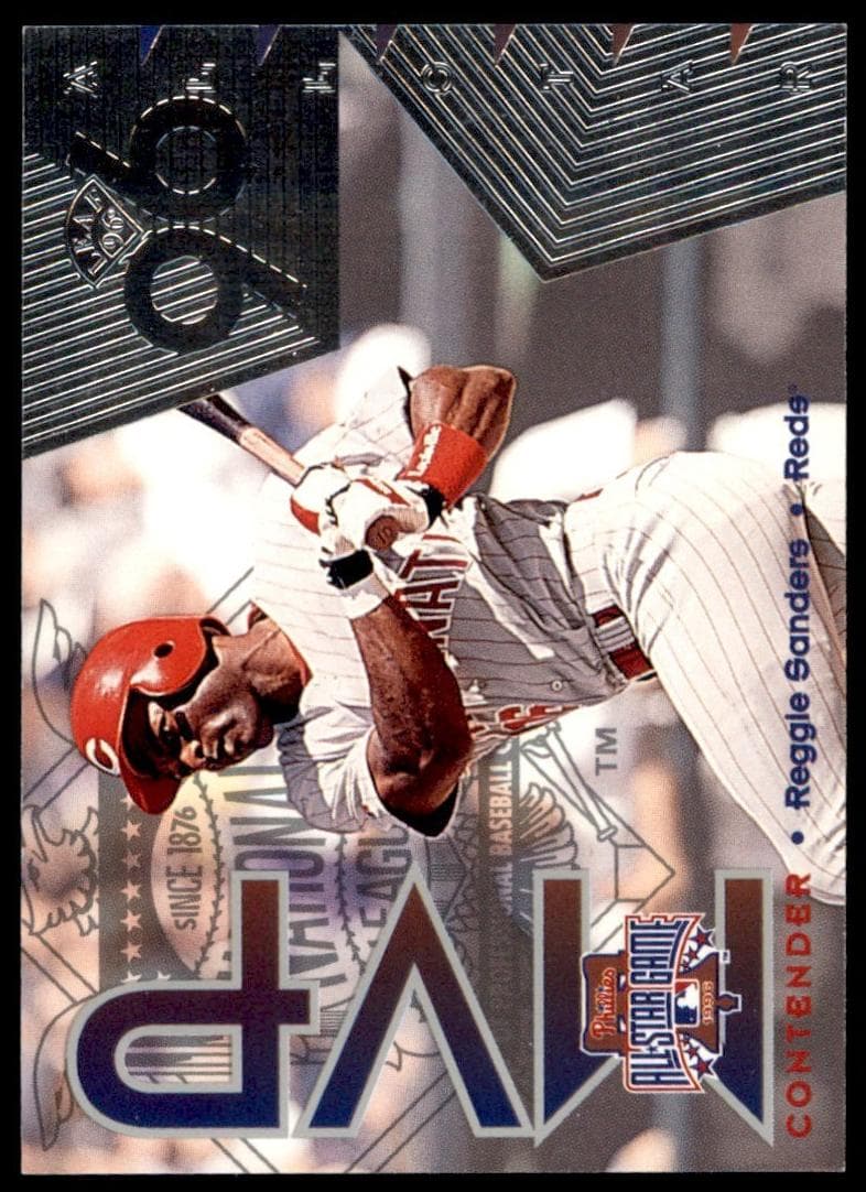 Reggie Sanders 1996 leaf