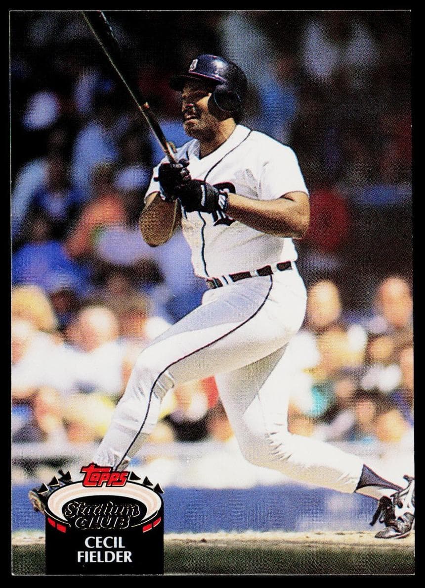 Cecil Fielder 1992 unknown Stadium Club