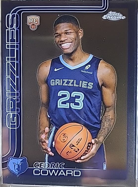 Basketball Cedric Coward 2025 Topps Chrome 2025 Topps Chrome