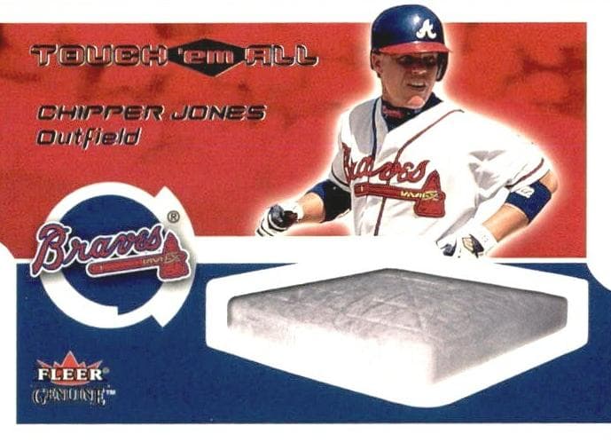 Chipper Jones 2002 fleer Fleer Genuine