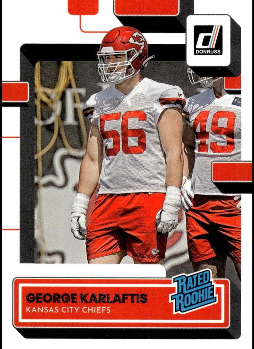 George Karlaftis 2022 panini Donruss