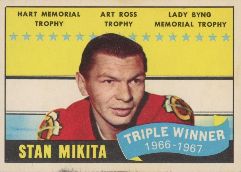 Stan Mikita 1967 topps Topps