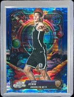 Egor Demin 2025 topps Topps Chrome Cosmic Propulsion - Gold Interstellar Refractor