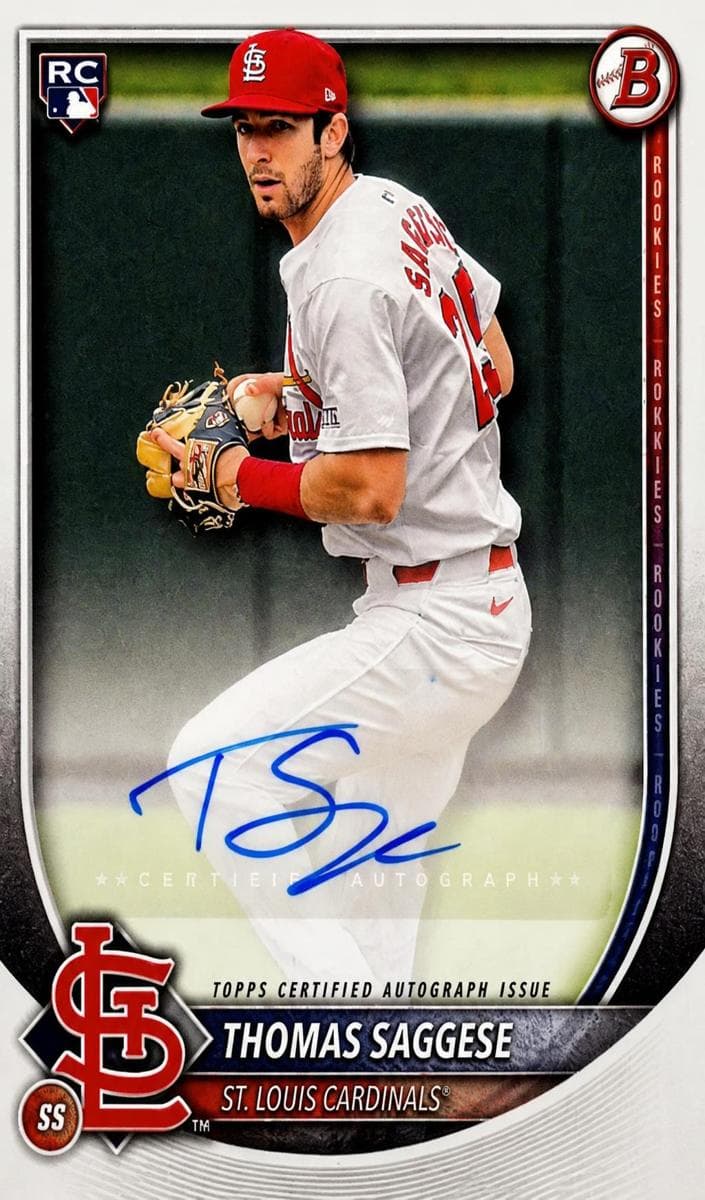 Thomas Saggese 2025 bowman Bowman