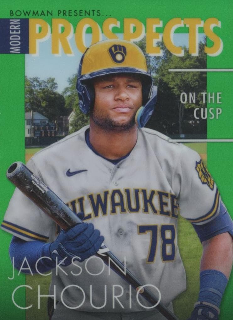Jackson Chourio 2023 bowman Bowman