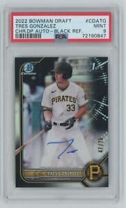 Tres Gonzalez 2022 bowman Bowman Draft
