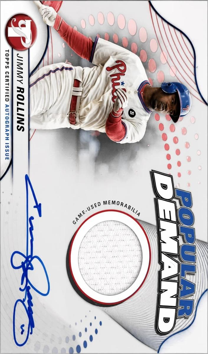 Jimmy Rollins 2024 topps Topps Pristine
