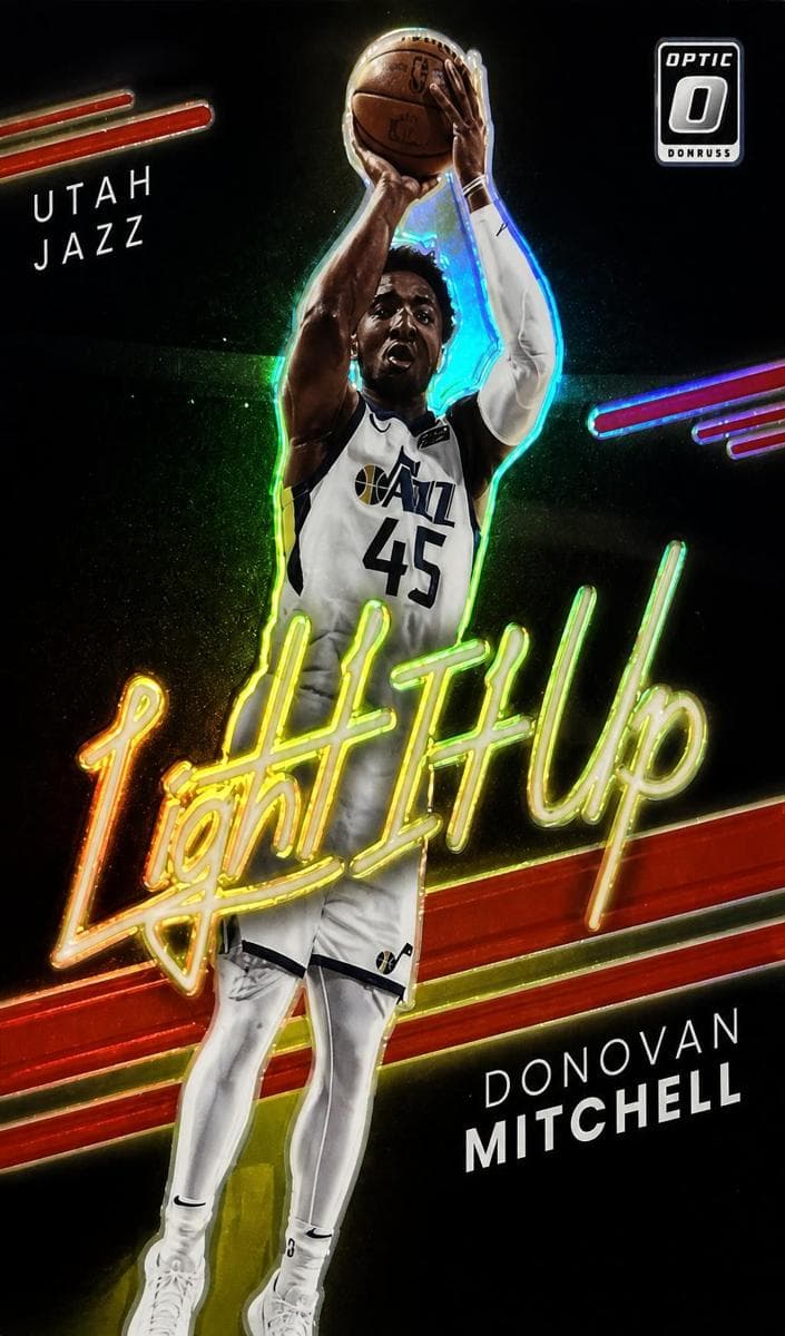 Donovan Mitchell 2022 panini Donruss Optic