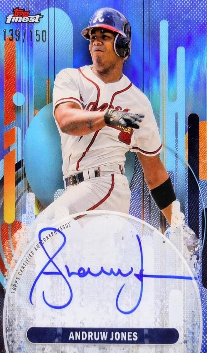 Andruw Jones 2025 topps Topps Finest