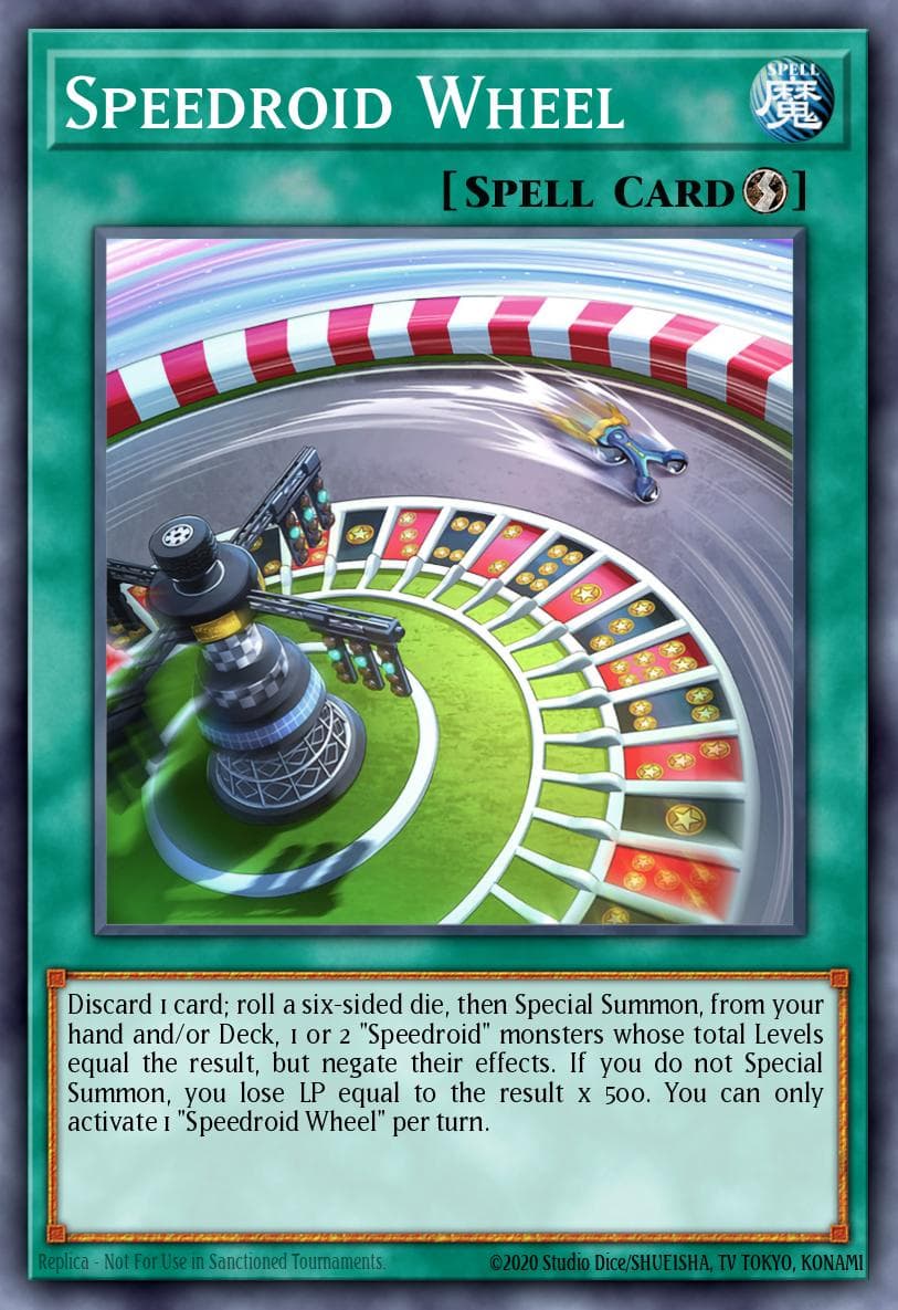 Speedroid Wheel 2025 Yu-Gi-Oh! Tournament Pack 27