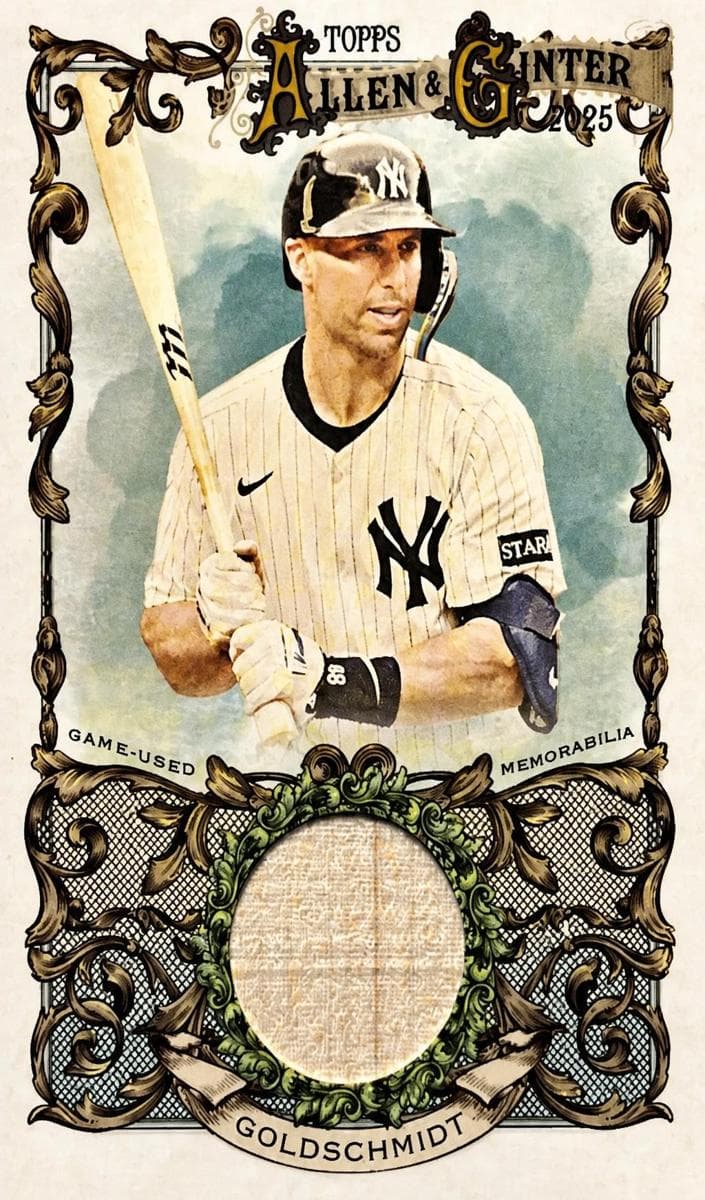 Paul Goldschmidt 2025 topps Allen & Ginter