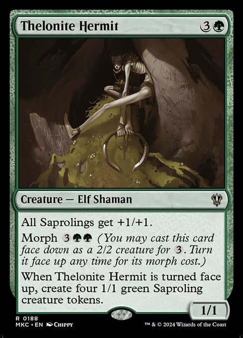 Thelonite Hermit 2019 Magic: The Gathering Commander 2019