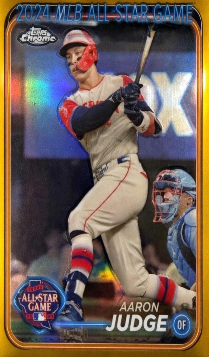 Aaron Judge 2024 topps Topps Chrome Update