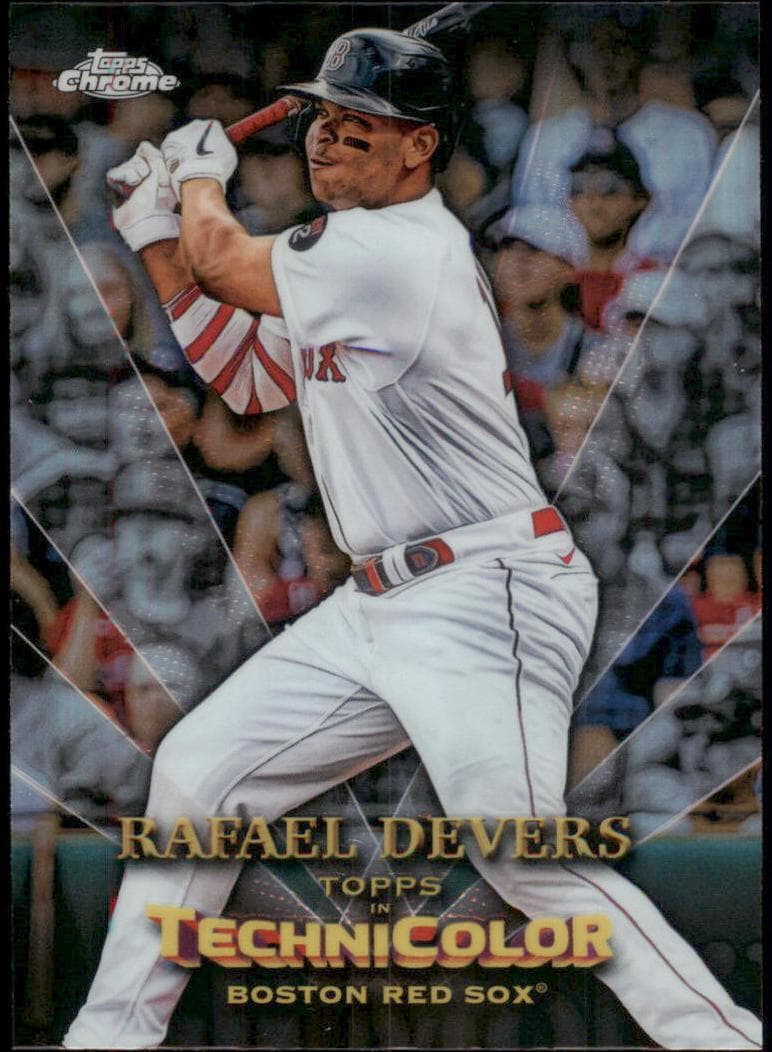 Rafael Devers 2023 topps Topps Chrome