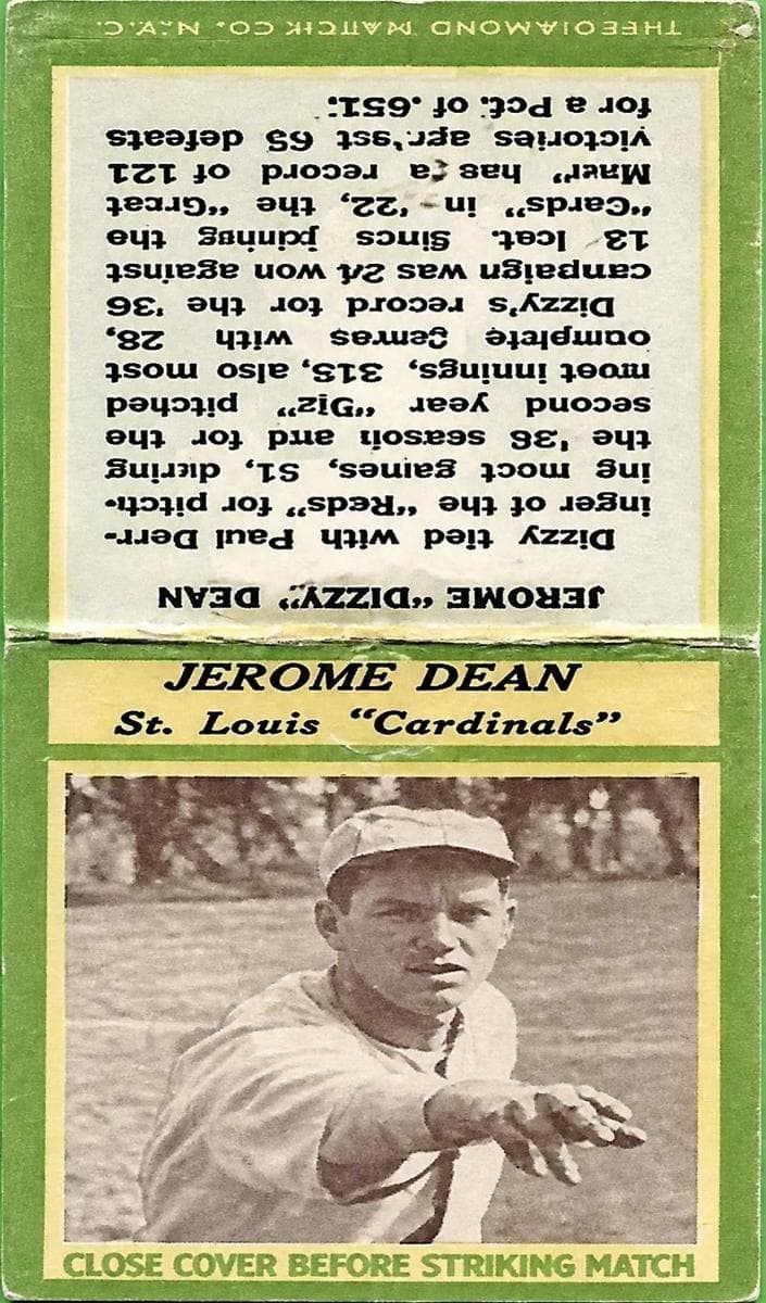 Jerome "Dizzy" Dean #nno
