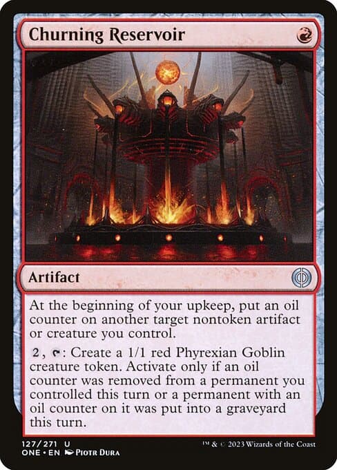 Churning Reservoir 2023 Magic: The Gathering Phyrexia: All Will Be One