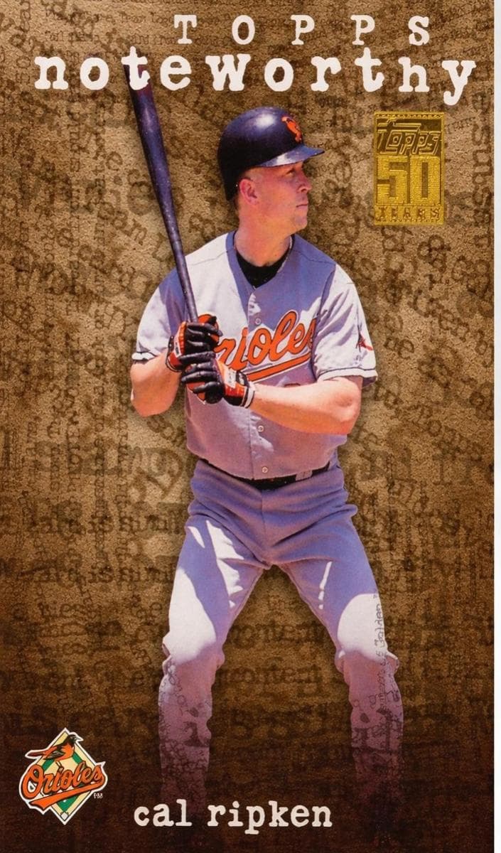 Cal Ripken Jr. 2001 topps Topps